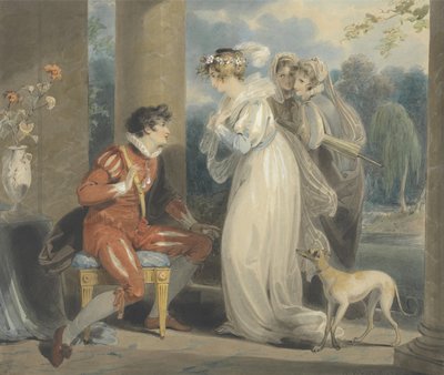 Rosebud, or the Judgement of Paris, 1791 by Richard Westall
